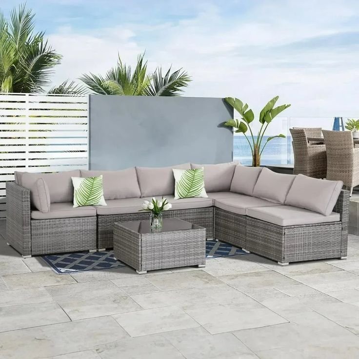 3 Persons Luxury Outdoor Porch Swing Chair with Cup Holders